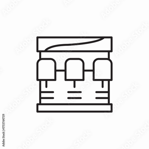 juice machine icon sign vector