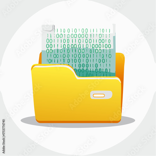 Visual Representation of Data Filing and Digital Information Management System