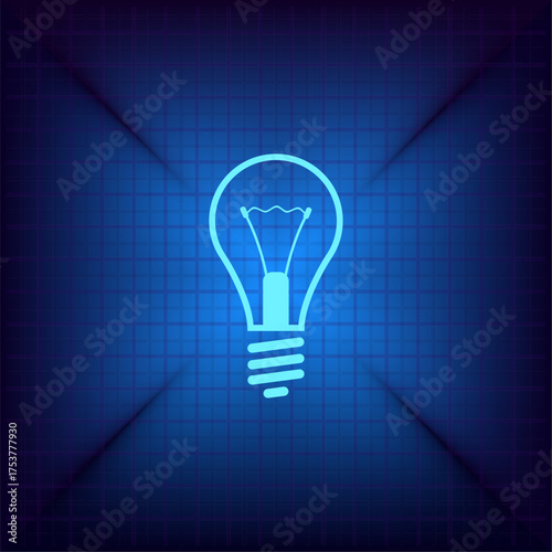 Light blue vector icon on a dark blue background.