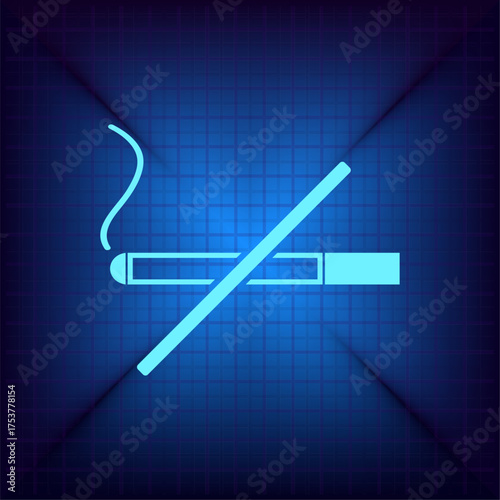 Light blue vector icon on a dark blue background.