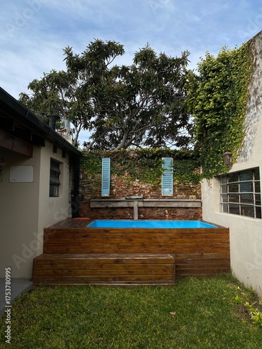 Old Town a beautiful view of San Antonio de Areco, Buenos Aires Province, Argentina
