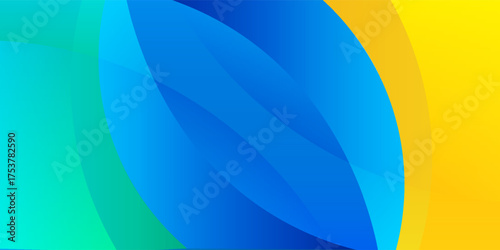 Modern graphic design element cutout style concept for web banner, flyer, card, or brochure cover