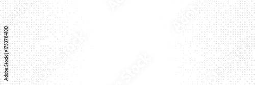 White tech background with pixelated square pattern. Abstract business texture with light pixels. Clean digital template for technology or data design. Vector Illustration.