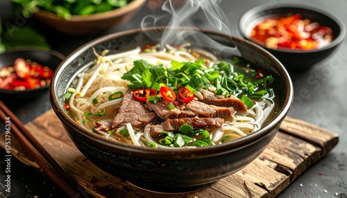 Vietnamese Bun Mang Vit Duck Noodle Soup