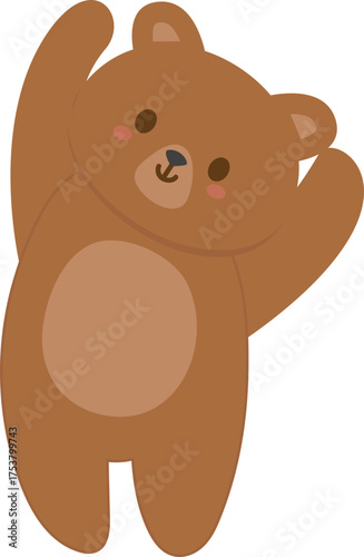 Stretching Bear