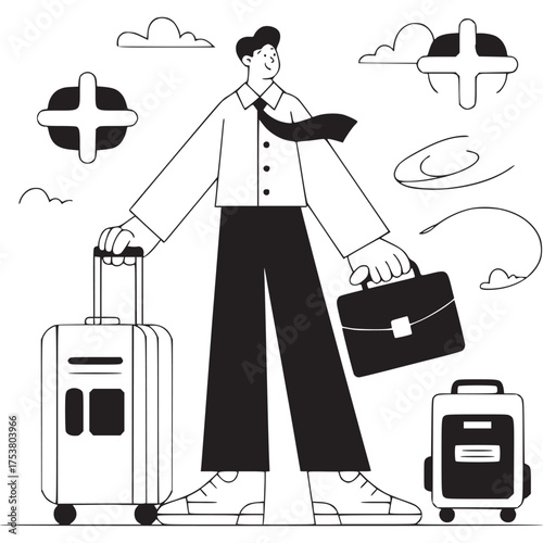 Vector art of abstract optical illusion wave pattern