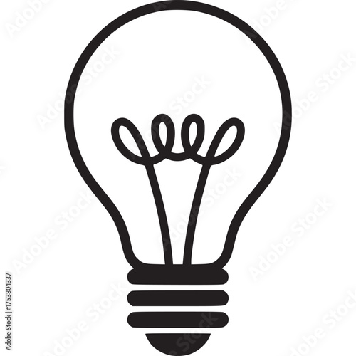 Vector art of abstract organic pattern with black and white lines