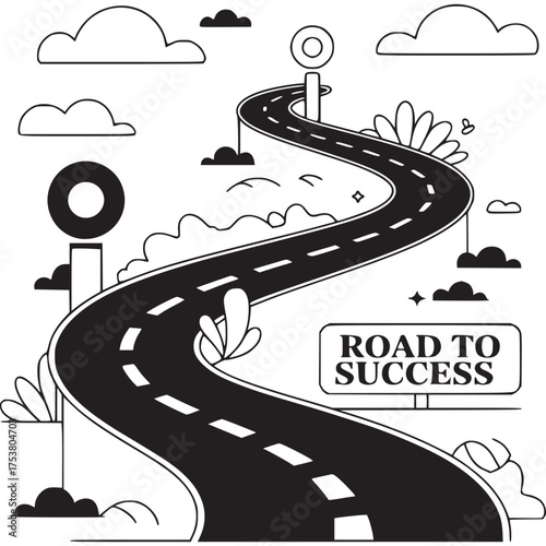 Vector art of seamless geometric pattern with floral and diamond shapes