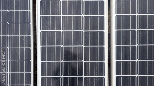 Solar panels, are made of solar cells, which are typically made from a semiconductor material like silicon. solar panels, which are devices that convert sunlight into electricity.