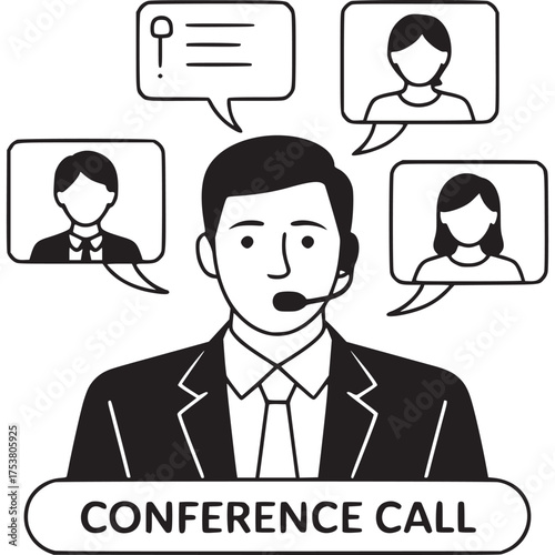 Vector art of seamless floral pattern with circles and leaves