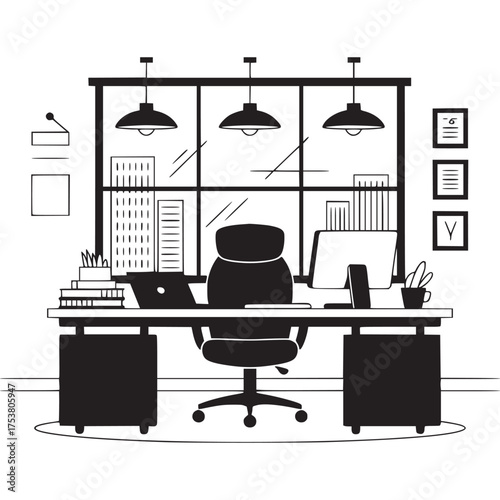 Vector art of mandala pattern