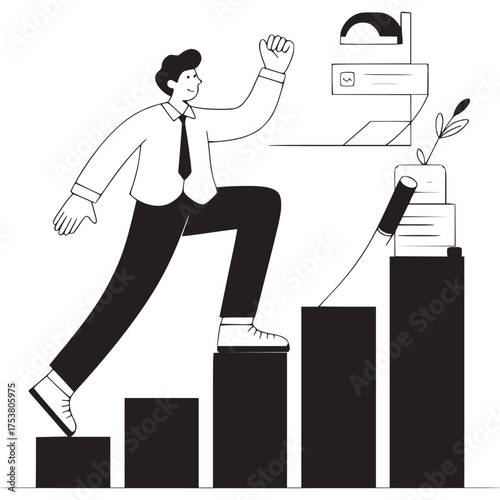 Vector art of abstract geometric pattern with a hole