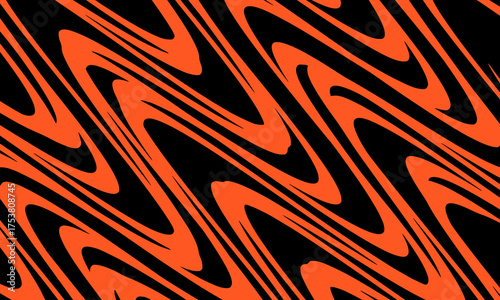 seamless pattern with black and yellow stripes