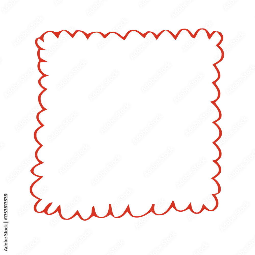 Obraz premium Christmas frame vector, festive border, holiday background, xmas decoration, winter design