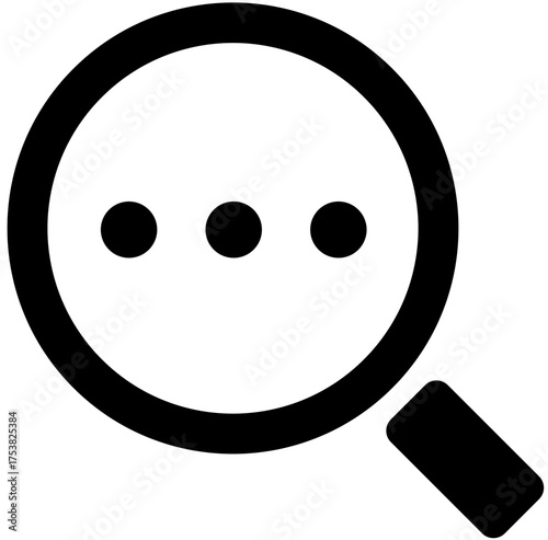 magnifier icon, magnifying glass icon, research icon, search icon