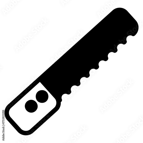 Bread knife icon