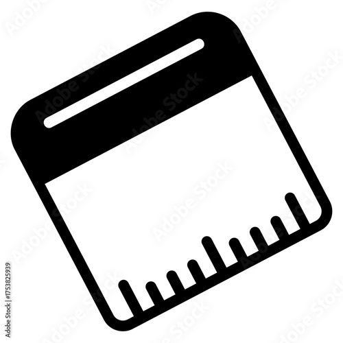 Dough scraper icon