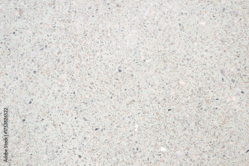 Polished stone floors and marble floors used as walkways