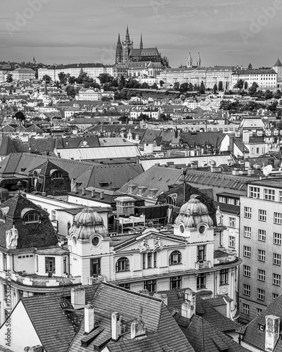 view of the old town of prague