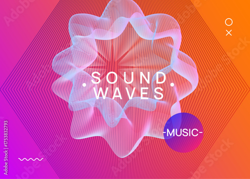 Fest Set. Nightclub Disco Invitation. Festival Cover. Night Club Flyer. Green Party Magazine. Music Electro Graphic. Violet Techno Poster. Blue Fest Set