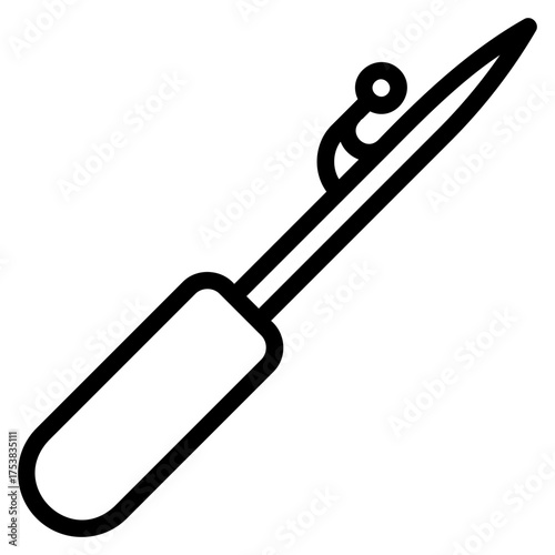 Seam ripper icon