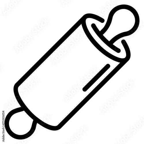 Rolling pin icon