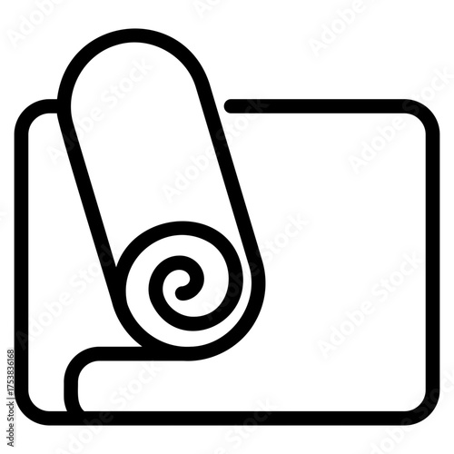 Silicone mat icon