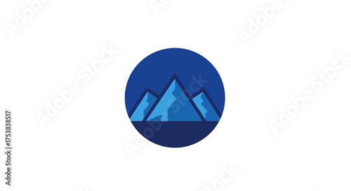 Free Download Abstract Geometric Mountain Range Illustration - GFXLoad