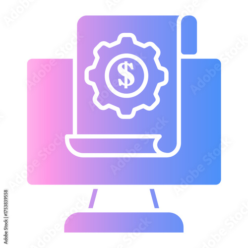 expenses Gradient icon