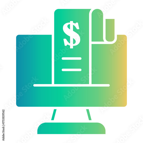 tax Gradient icon