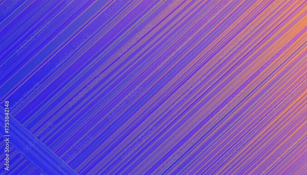 Obraz premium Abstract background with diagonal blue stripes, varying widths and shades, template, graphic design