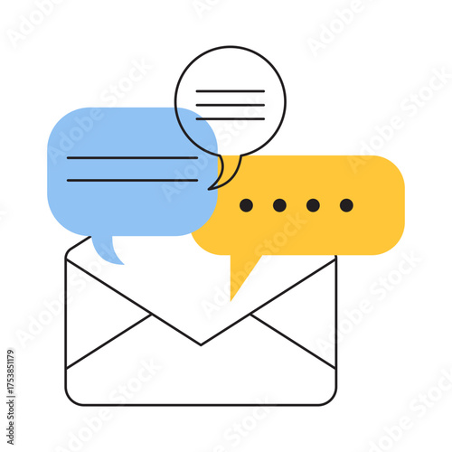 Connection and Networking Illustration