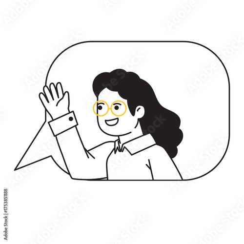 Connection and Networking Illustration