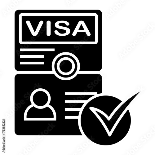 visa Solid icon