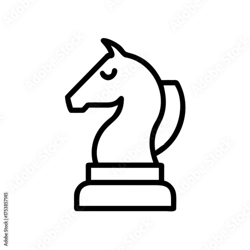 Knight chess piece