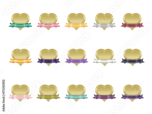 いろいろメダルリボンセット15