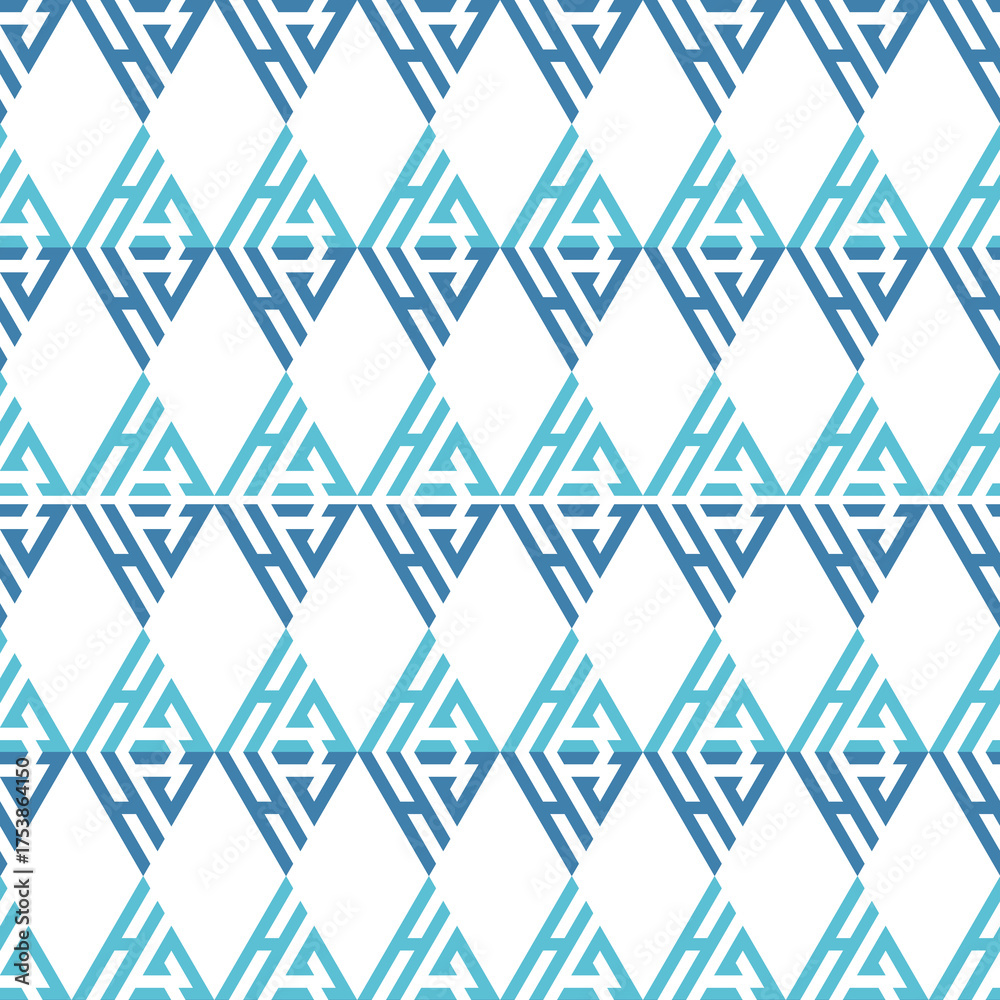 Fototapeta premium Triangle Seamless Pattern