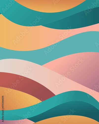 Color splash abstract background design