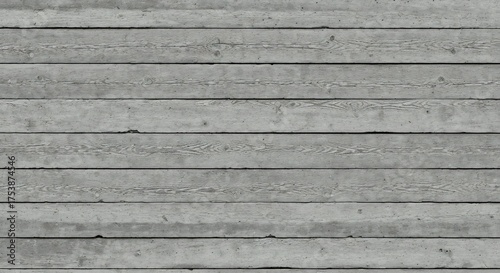 Gray wooden planks forming a horizontal textured surface The wood grain is visible
