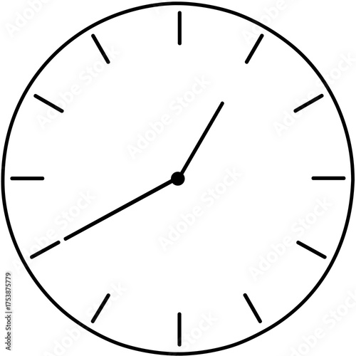 Minimalist Linear Clock Vector Design