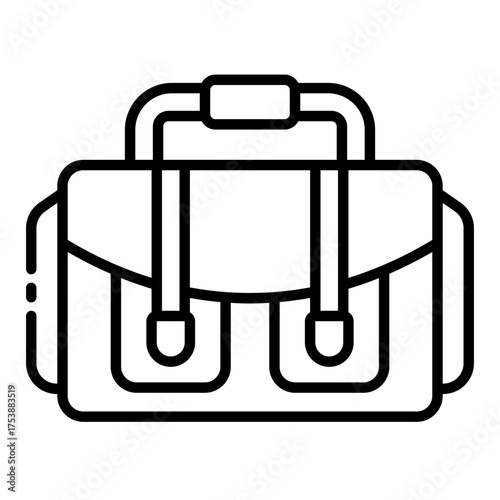 camera bag icon for carrying gear during photo shoot