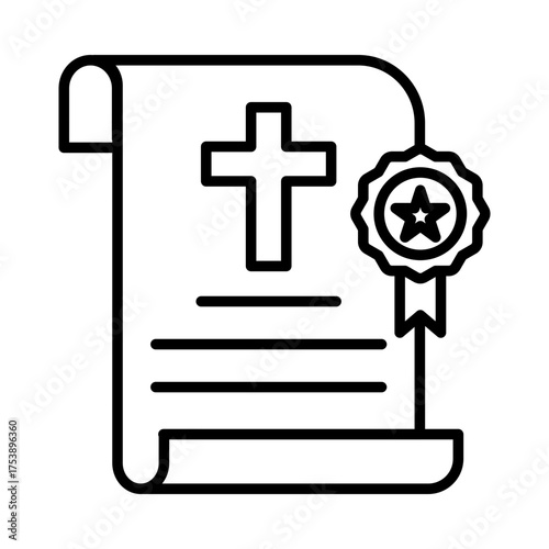 Death Certificate icon