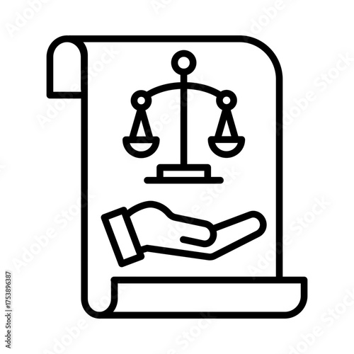 Legal advice icon