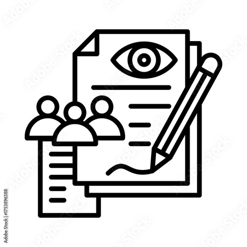 Witness Signature icon