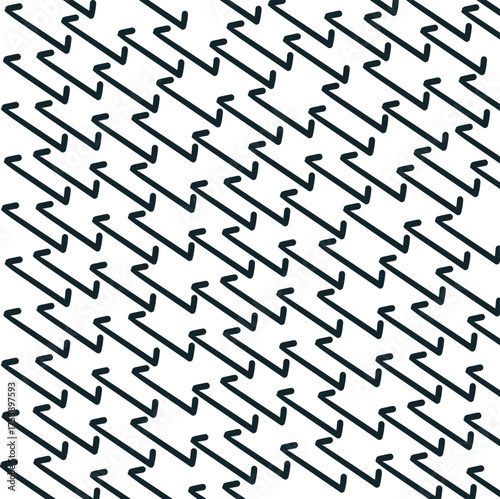 The texture consists of diagonal brackets.