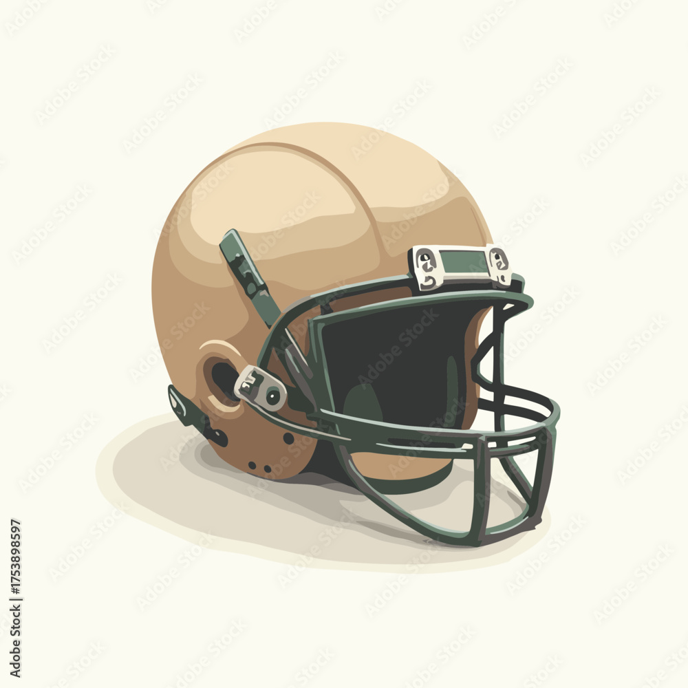 Fototapeta premium american football helmet