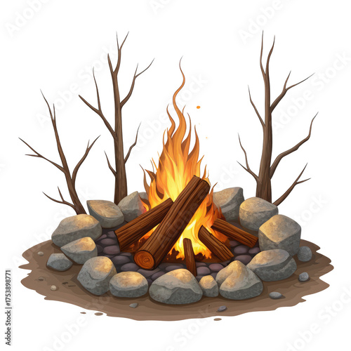 Survival camp fire vector illustration png survival png camp png fire png vector png illustration png symbol png transparent background