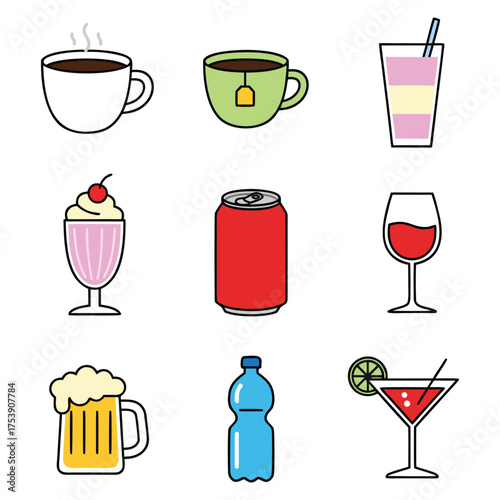 Refresh and Sip Icon Pack for Cool Projects