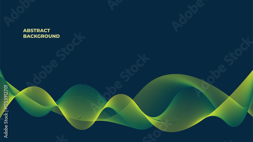 Abstract neon background blended lines art, landing page background template.