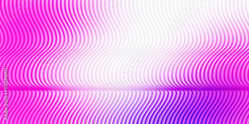 Vibrant pink and purple abstract wavy lines background